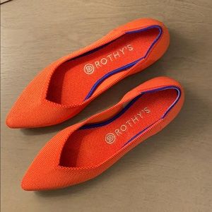 Rothy’s Orange Point 8.5